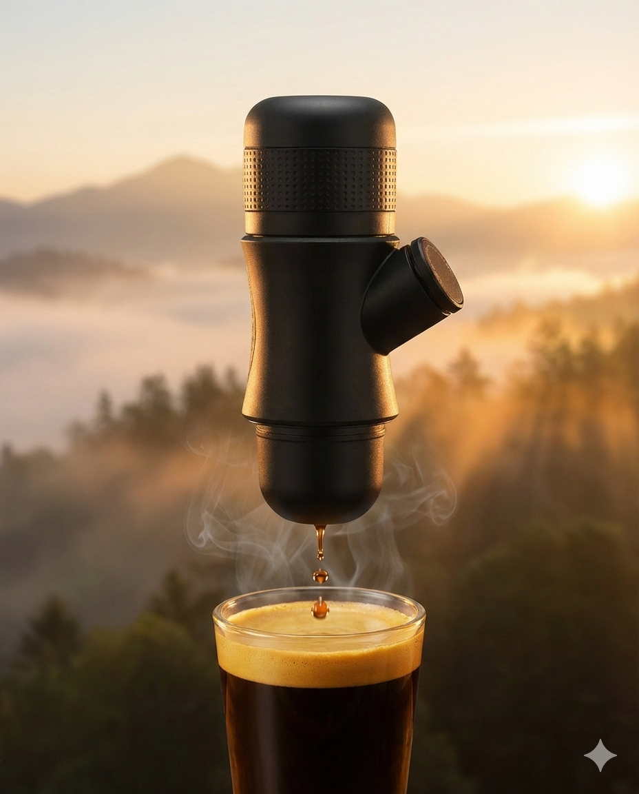 ماكينة صنع القهوة محمولة